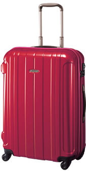 ACE★ProtecA★プロテカ★02973★スペッキオ★パープル★TSA006ロック★96L★スーツケース★中古★良好★キー、スペアキー有 エース創業80周年記念モデル／オンラインストア限定プロテカ